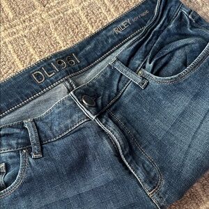 DL1961 Riley Boyfriend Jeans - Denim Blue